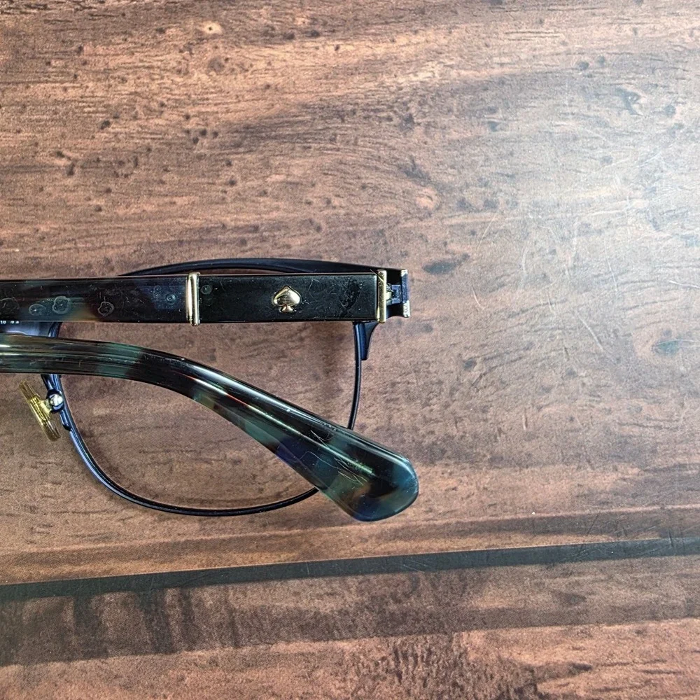 Kate Spade Benedetta RCT‎ 140 Navy Blue Tortoise Cat Eye Eyeglasses 51-16-140
